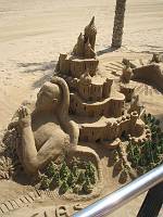 More sand sculptures